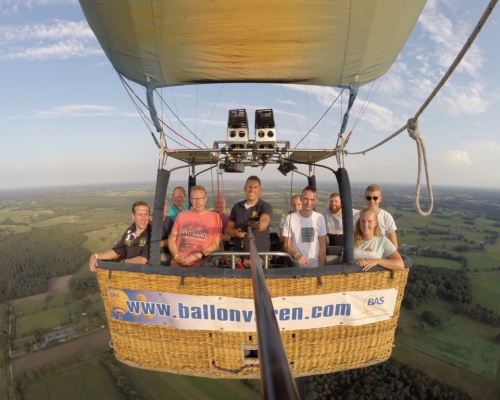 Ballonvaart met Tieltjes vanaf Varsselder